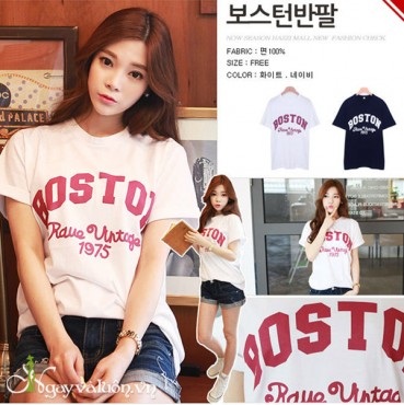 Áo Thun Nữ BosTon