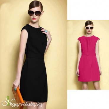 Đầm Emily Cổ Xếp Ly Thanh Lịch